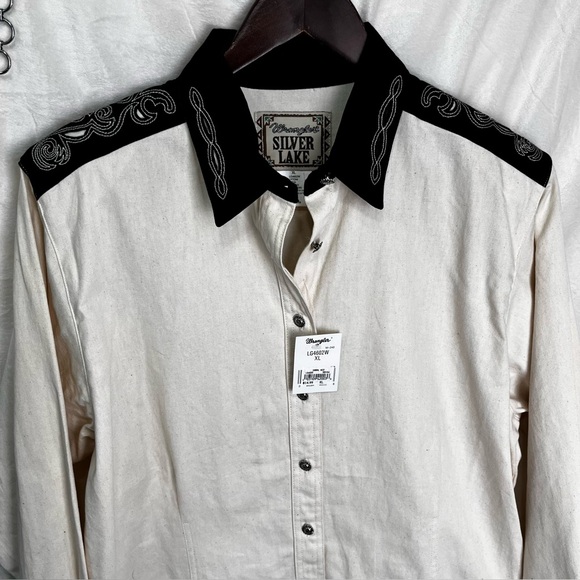 Vintage Wrangler Silverlake Outfit Jeans and Shirt New Deadstock Western Rodeo - Picture 4 of 16